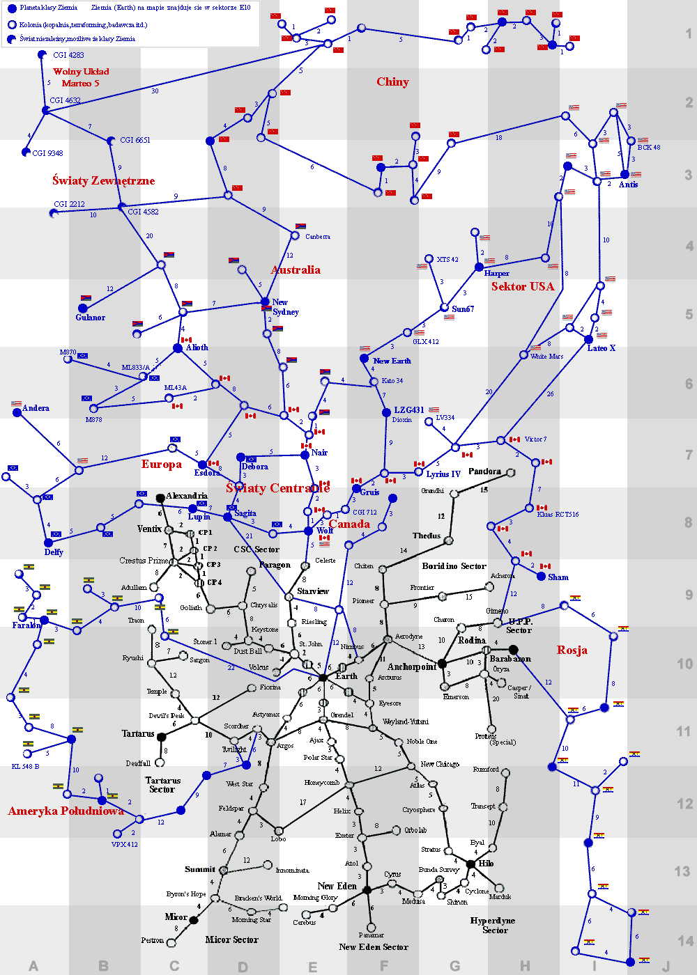 Mapa �wiata