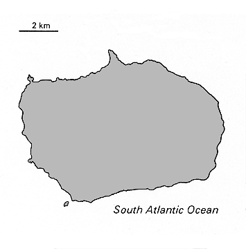 [Country map of Bouvet Island]