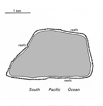 [Country map of Jarvis Island]