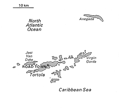 [Country map of British Virgin Islands]