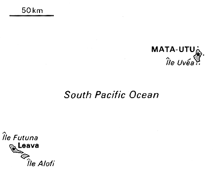 [Country map of Wallis and Futuna]