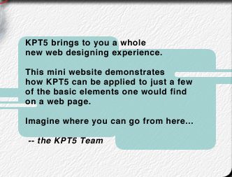 what KPT is to the web