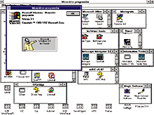 W Windows 3.1 po u┐yciu odpowiedniej kombinacji klawiszy, zobaczyµ mo┐na spis autor≤w przedstawianych przez Billa Gatesa