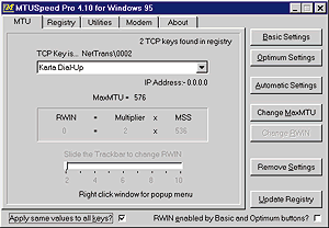 W│a╢ciwe ustawienie parametr≤w