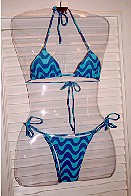 Sidewalk bikini.  Copyright Sheila Thomson.  All rights reserved.