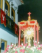 Holy Ghost.  Divino Procession.  Copyright Arte e Photos de Paraty.  All rights reserved.