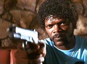 Samuel L. Jackson w PULP FICTION