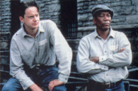 Tim Robbins i Morgan Freman w obsypanym siedmioma nominacjami do Oscara "Skazani na Shawshank"