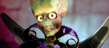 Kadr z filmu Mars Attacks