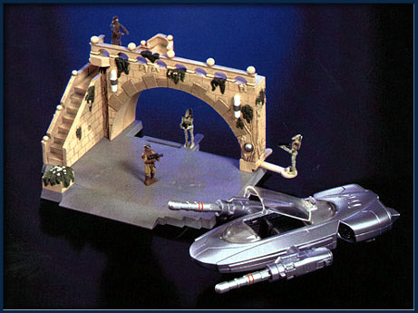 Galoob Theed Palace set with Gian Speeder