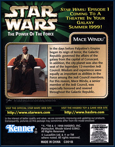 Mace Windu box back