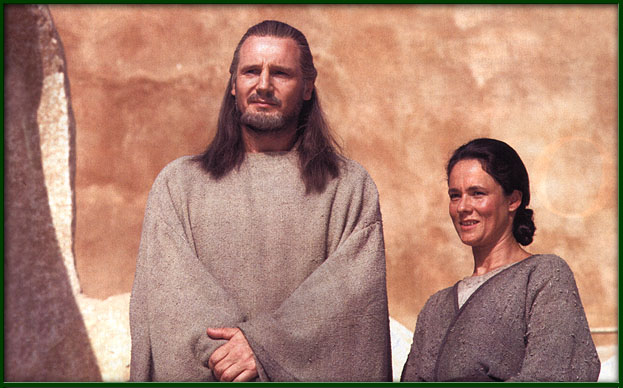 Qui-Gon Jinn i Shmi Skywalker