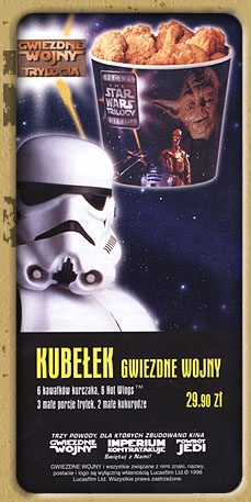 Kube│ek Gwiezdne Wojny ulotka