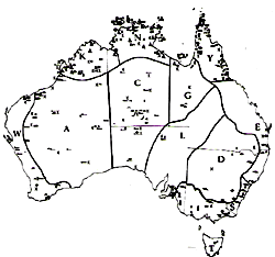 distribution map