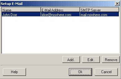 SMTP Setup