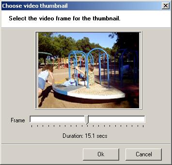 Selecting Video Thumbnail