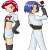 James and Jessie...with her hair cut?! by Slimu 1999