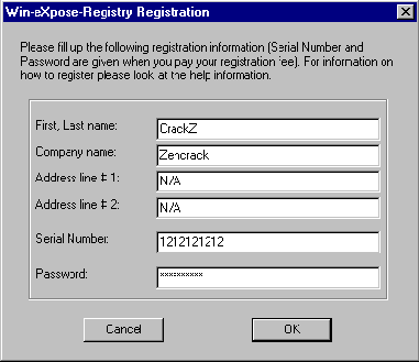 Win-eXpose-Registry screen shot