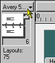 Selecting the Layout