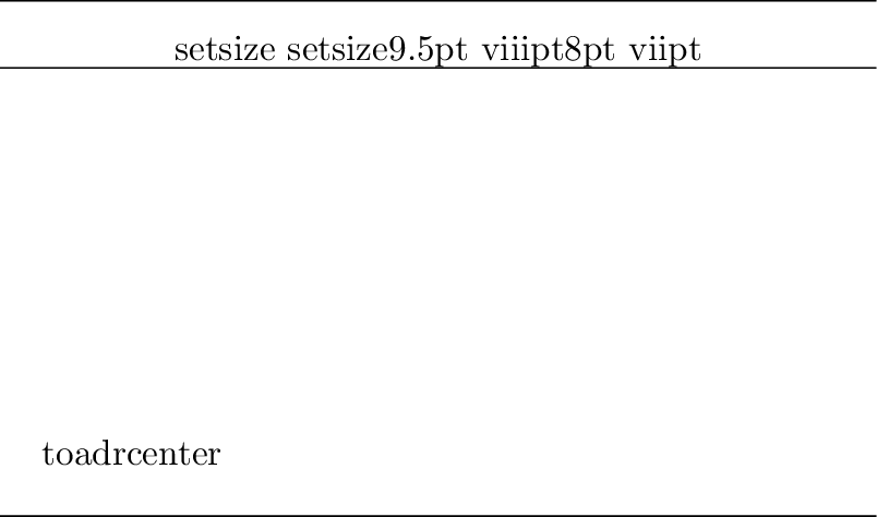 $\textstyle \parbox{3.6in}{
\vbox to 0pt{\vss \ifx empty\@ @windowrules
\hbox ...
...hspace*{-4truemm}\vbox{\hrule width 85truemm}\hss}\fi
\vss}\nointerlineskip
}$