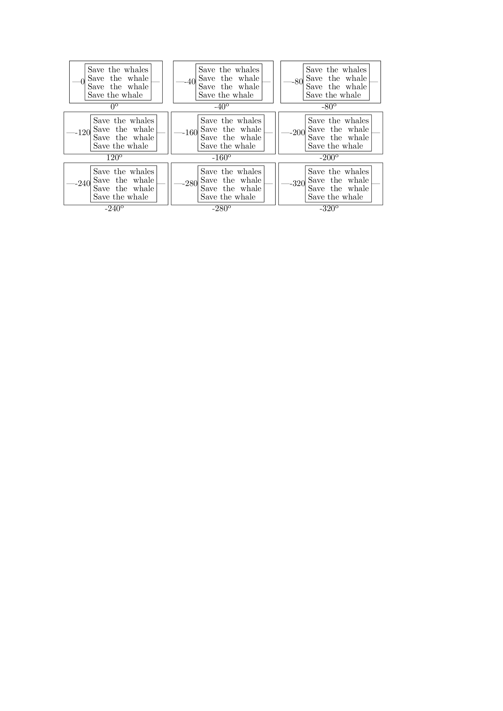 \begin{figure*}\begin{tabular}{\vert c\vert c\vert c\vert}
\hline
\par\savebox...
...thrm{o}}$}& 320{\small$^{\mathrm{o}}$}\\
\hline
\end{tabular}\par
\end{figure*}