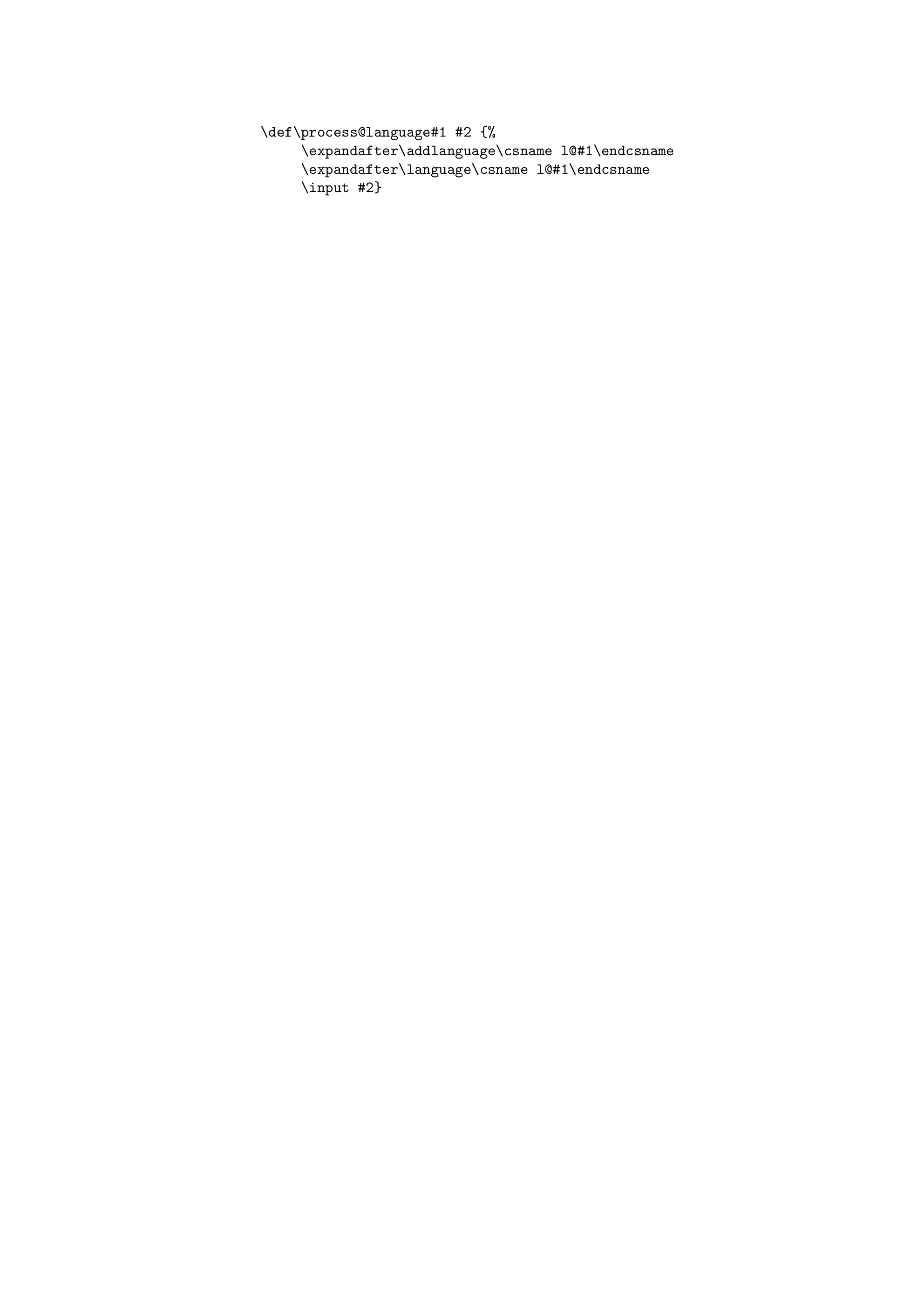 \begin{figure*}\begin{verbatim}\loop
\read1 to \@config@line
\ifx\@config@li...
...\ifeof1 \@morefalse \fi
\if@more\repeat
\language=0\end{verbatim}
\end{figure*}