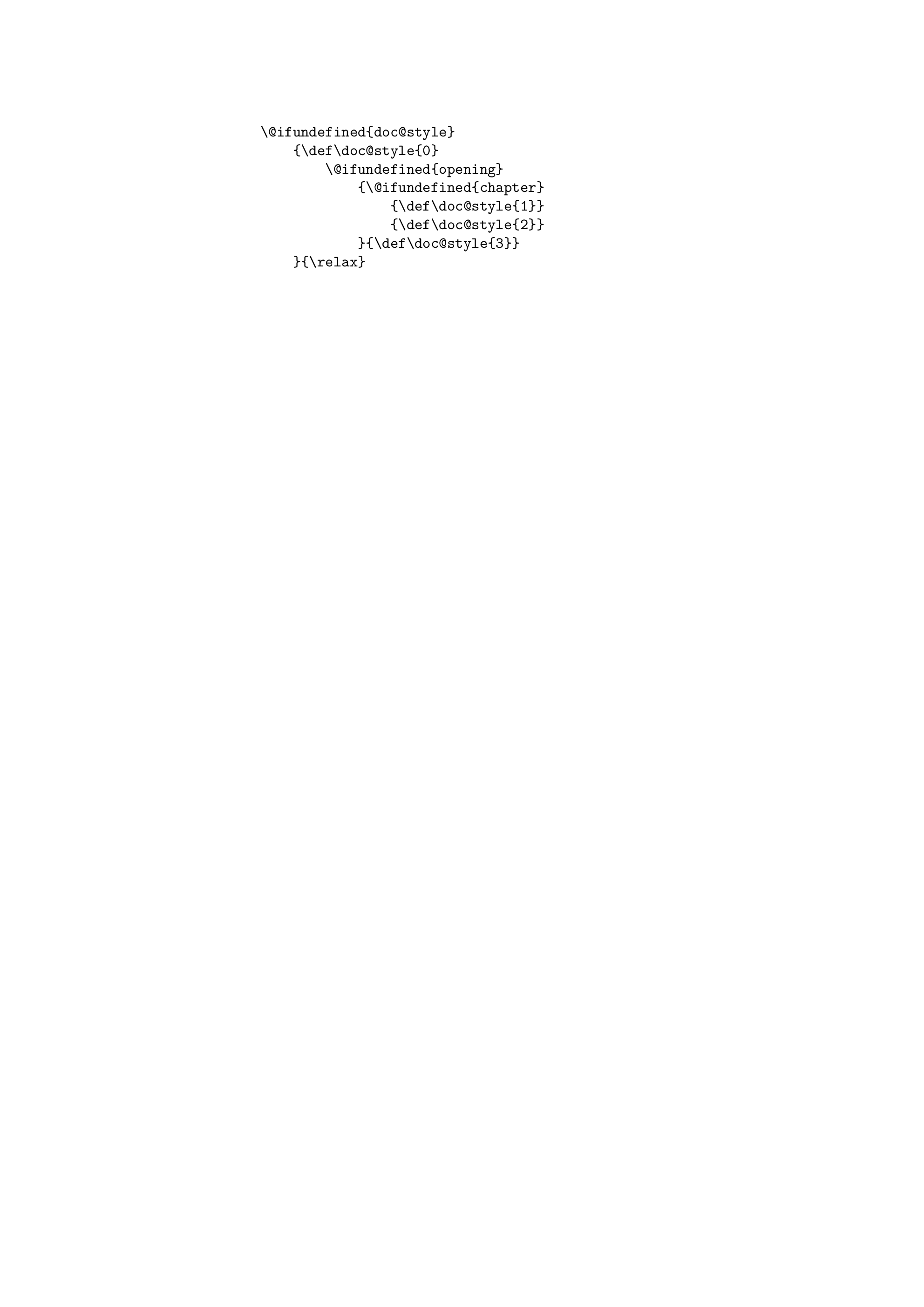 \begin{figure*}\begin{verbatim}{\def\format{plain}
\ifx\fmtname\format
\expan...
...ax.sty}
\aftergroup\input\aftergroup\next
\fi
\fi}\end{verbatim}
\end{figure*}