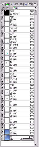 Fig.17　最終段階でのレイヤの状態