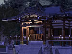 19 神社 - 御本殿 夜