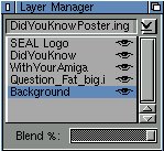 The Layer Manager window