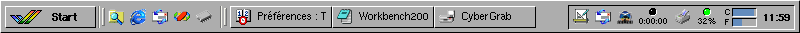 Workbench2000 taskbar