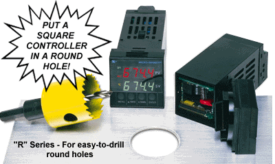 "R" Series - For easy-to-drill round holes