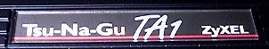 Tsu-Na-Gu TA1 ZyXEL Logo