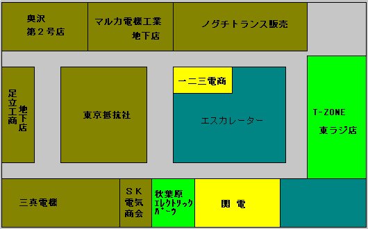 [Block RadiDepa(B1F) Map]