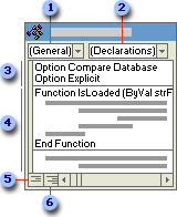 Parts of a module