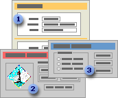 Data entry form, switchboard form, and dialog box