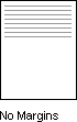 Margins will not display or print on Web pages.