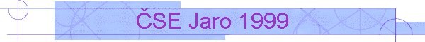 ╚SE Jaro 1999