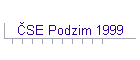 ╚SE Podzim 1999