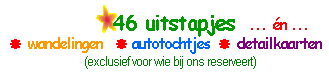 46 uitstapjes