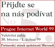 P°ij∩te se podφvat na v²stavu Prague Internet World. Stßnek Φ.5