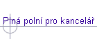 Plnß polnφ pro kancelß°