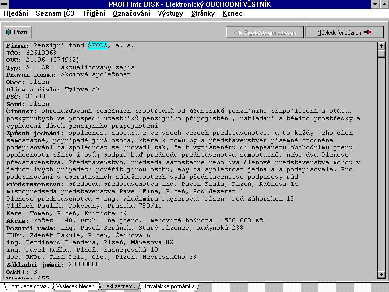 PID - Elektronicky obchodni vestnik 5