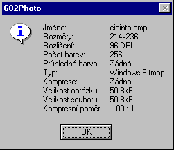 Informace o obrßzku