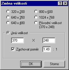 Zm∞na velikosti