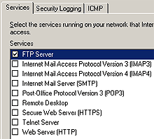 FTP-Server hinter ICF