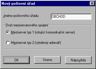 Nov² poÜtovnφ ·°ad