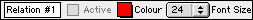 The parameter bar of an algebraic window