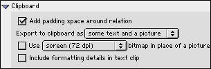 Algebraic Window Clipboard Preferences