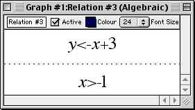 Relation #3 for the simultaneous system